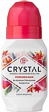 Парфумерія, косметика Роликовий дезодорант з ароматом Граната - Crystal Essence Deodorant Roll-On Pomegranate