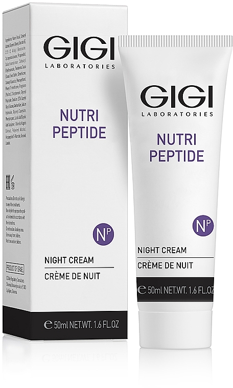 Пептидный ночной крем - Gigi Nutri-Peptide Night Cream — фото N2