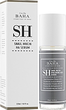 Сироватка для обличчя з муцином равлика й ніацинамідом - Cos De BAHA Snail Mucin Power Serum with Niacinamide 2% — фото N2