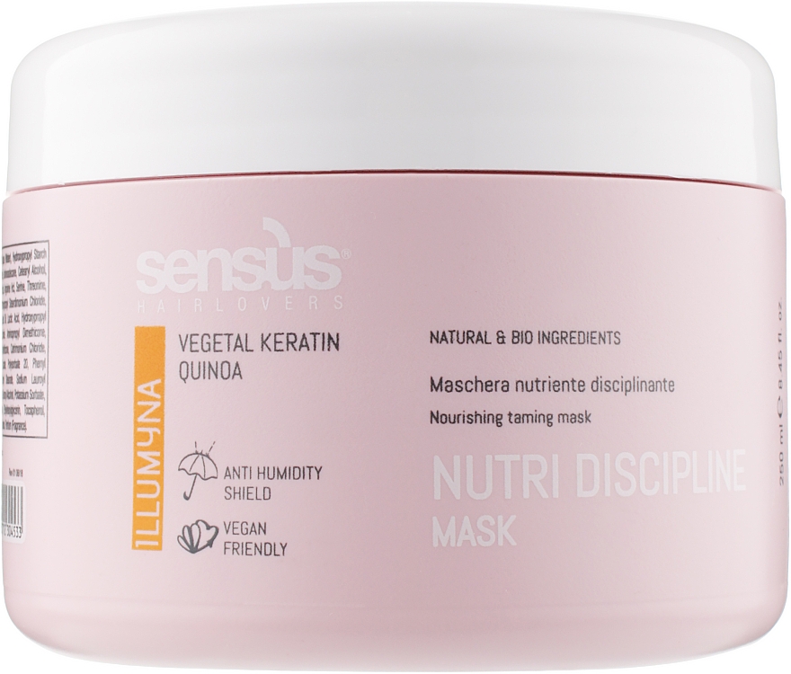 Набор - Sensus Kit Nutri Discipline Retail (shm/250ml + mask/250ml + hair/milk/125ml) — фото N5