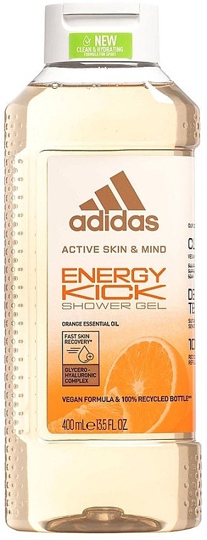 ПОДАРУНОК! Чоловічий гель для душу - Adidas Energy Kick Shower Gel — фото N1