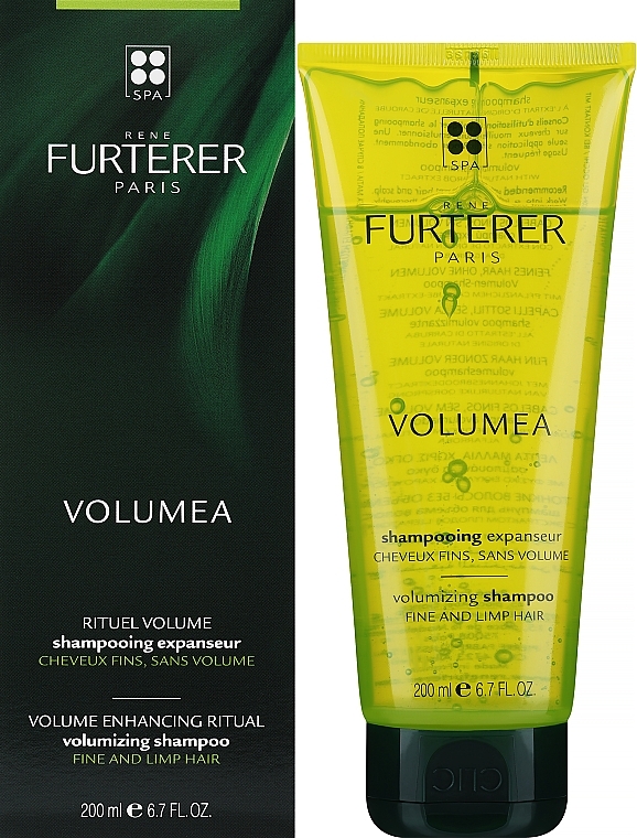 Шампунь для об'єму волосся - Rene Furterer Volumea Volumizing Shampoo — фото N4