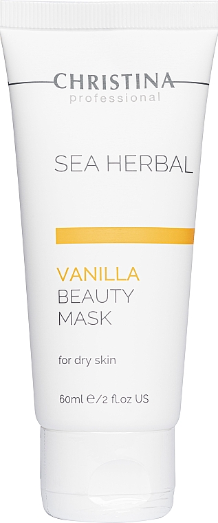 Ванильная маска красоты для сухой кожи - Christina Sea Herbal Beauty Mask Vanilla — фото N1