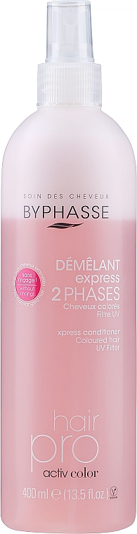 Спрей для фарбованого волосся - Byphasse Express 2 Activ Color