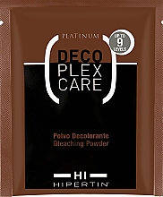 Парфумерія, косметика Порошок для освітлення волосся - Hipertin Platinum Deco Plex Care (саше)