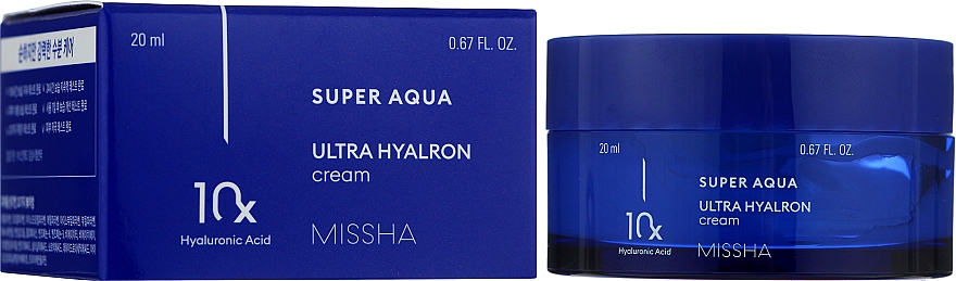 Увлажняющий крем для лица - Missha Super Aqua Ultra Hyalron Cream — фото N2