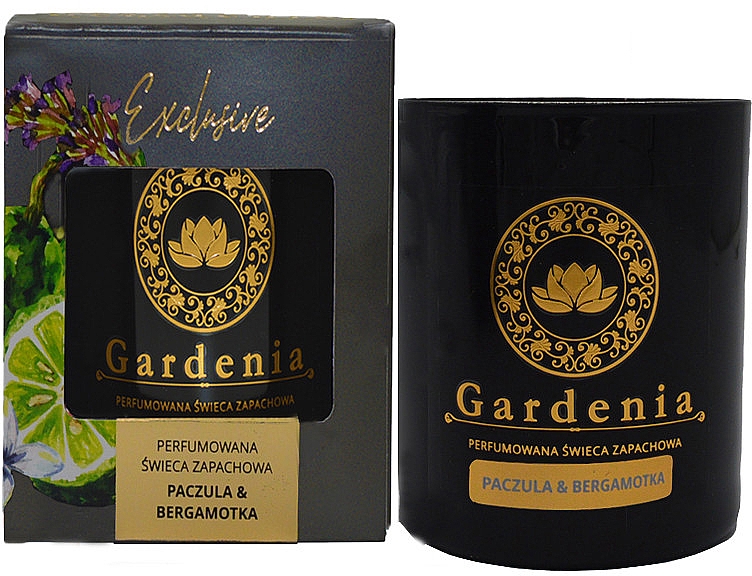 Ароматична свічка "Пачулі і бергамот" - Loris Parfum Gardenia Bergamot Patchouli — фото N1