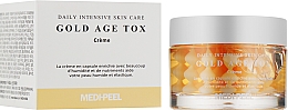 Антивіковий капсульний крем з екстрактом золотого шовкопряду - Medi Peel Gold Age Tox Cream — фото N2