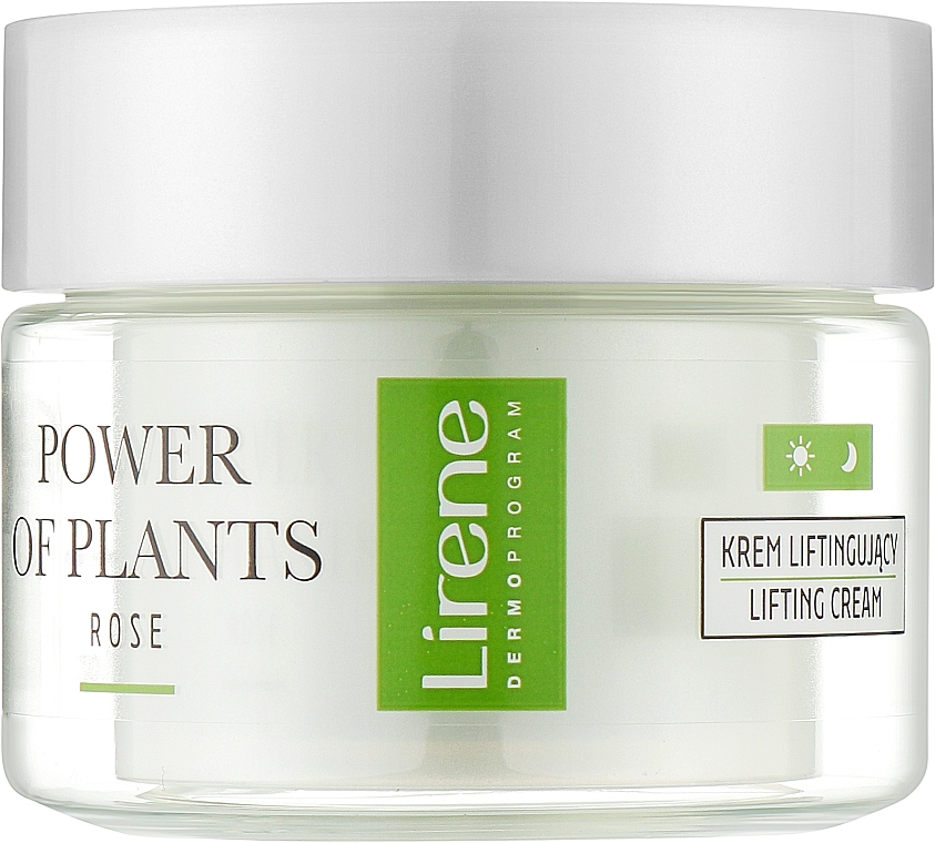Подтягивающий крем для лица - Lirene Power Of Plants Rose Lifting Cream — фото N1