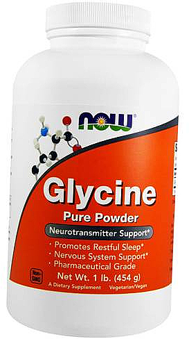 Аминокислота "Глицин", в порошке - Now Foods Glycine Pure Powder