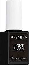 Духи, Парфюмерия, косметика Топ для ногтей с эффектом стекла - Mesauda Milano Light Flash Top Coat