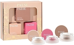 Набір - Paese Kiss My Cheeks (Cold) (blush/4g + bronzer/12g + highlighter/4g) — фото N2