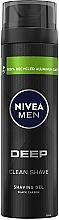Гель для гоління - NIVEA MEN DEEP Clean Shave Shaving Gel — фото N1