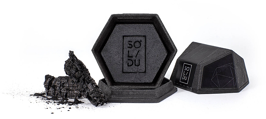 Тверде мило з вугіллям і чайним деревом - Solidu Purity Charcoal Soap — фото N4
