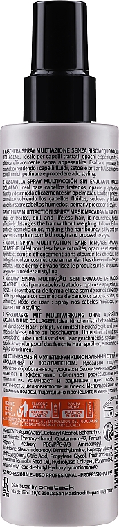 Спрей-маска з олією макадамії та колагеном для волосся - RR Line Macadamia Star — фото N2