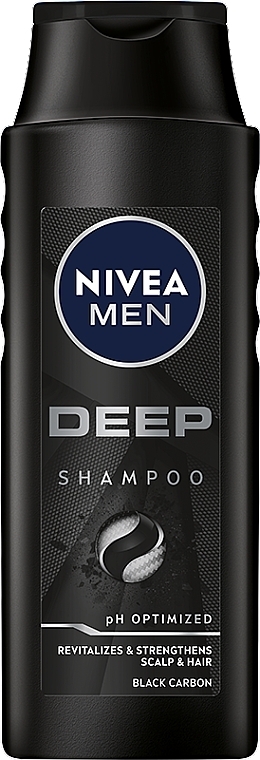 Восстанавливающий шампунь для мужчин - NIVEA MEN Deep Revitalizing Shampoo — фото N1