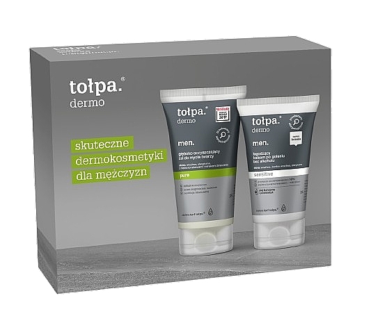 Набор - Tolpa Dermo Men (f/gel/150ml + f/balm/100ml) — фото N1