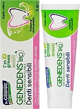 Зубна паста для чутливих зубів - Dr. Ciccarelli Genedens Bio Sensitive Teeth — фото N2