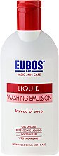 Эмульсия для душа - Eubos Med Basic Skin Care Liquid Washing Emulsion Red — фото N2