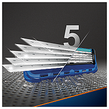 Сменные кассеты для бритья, 6 шт. - Gillette Fusion ProGlide — фото N3