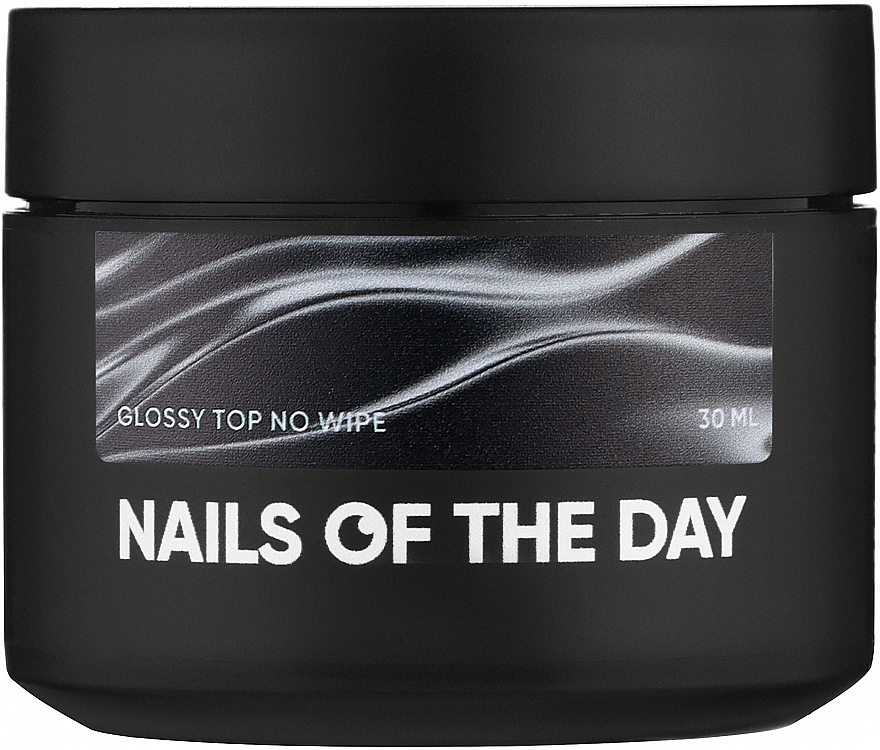 УЦЕНКА Глянцевый топ для гель-лака без липкого слоя - Nails Of The Day Glossy Top No Wipe * — фото N1