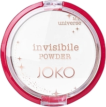 Духи, Парфюмерия, косметика Компактная пудра для лица - Joko My Universe Invisibile Powder