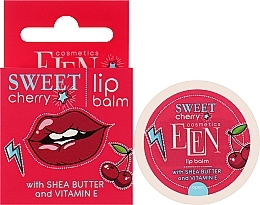 Бальзам для губ - Elen Cosmetics Sweet Cherry Lip Balm — фото N2