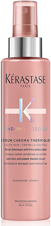 Термоактивный флюид-спрей для защиты окрашенных чувствительных и поврежденных волос - Kerastase Chroma Absolu Sérum Chroma Thermique
