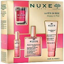 Nuxe Prodigieux Floral - Набор (perf/15ml + oil/100ml + sh/gel/100ml + candle/60g) — фото N1