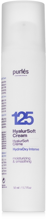 Гиалуроновый крем увлажняющий - Purles 125 HydraOxy Intense HyalurSoft Cream