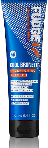 Тонирующий шампунь для волос - Fudge Cool Brunette Blue-toning Shampoo Reviews — фото N1