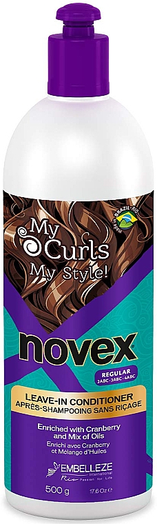 Незмивний кондиціонер для волосся - Novex My Curls Memorizer Leave-In Conditioner — фото N1