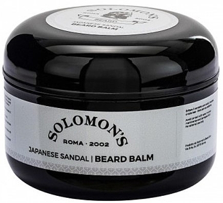 Бальзам для бороди "Японський сандал" - Solomon's Beard Balm Japanese Sandal — фото N1