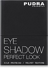 Тіні компактні для повік, подвійні - Pudra Cosmetics Eye Shadow — фото N2
