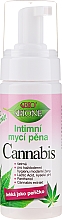 Пінка для інтимної гігієни - Bione Cosmetics Cannabis Intimate Foam — фото N1
