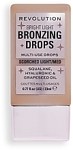 Бронзатор - Makeup Revolution Bright Light Bronzing Drops — фото N1