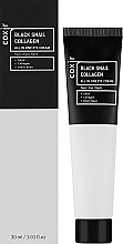 Крем для лица, глаз и шеи - Coxir Black Snail Collagen All In One Eye Cream — фото N2