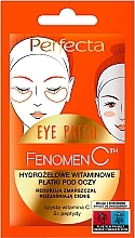 Духи, Парфюмерия, косметика Гидрогелевые витаминные патчи для глаз - Perfecta Fenomen C Eye Patch