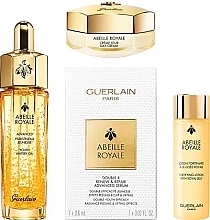 Духи, Парфюмерия, косметика УЦЕНКА Набор - Guerlain Abeille Royale Anti-Aging Program (f/oil/15ml + f/cr/15ml + f/ser/7х0.6ml + f/lot/15ml) *