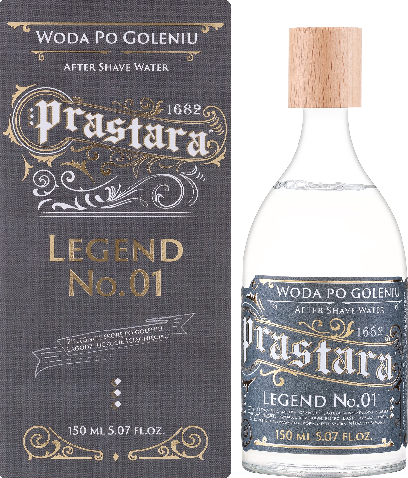 Prastara Legend No.01 - Вода після гоління — фото 150ml