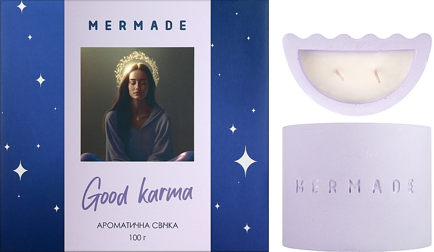 Ароматическая свеча - Mermade Good Karma — фото N2