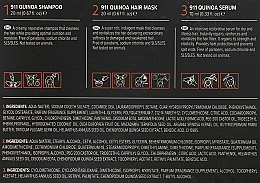Набір - Biotop 911 Quinoa Sample Kit (sh/20ml + h/mask/20ml + ser/10ml) — фото N3