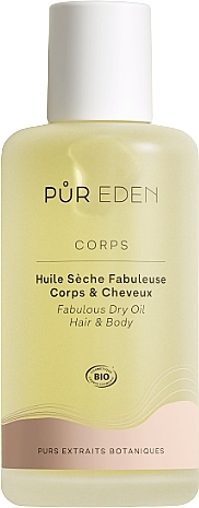 Олія для тіла та волосся - Pur Eden Huile Seche Fabuleuse Corps & Cheveux — фото N1
