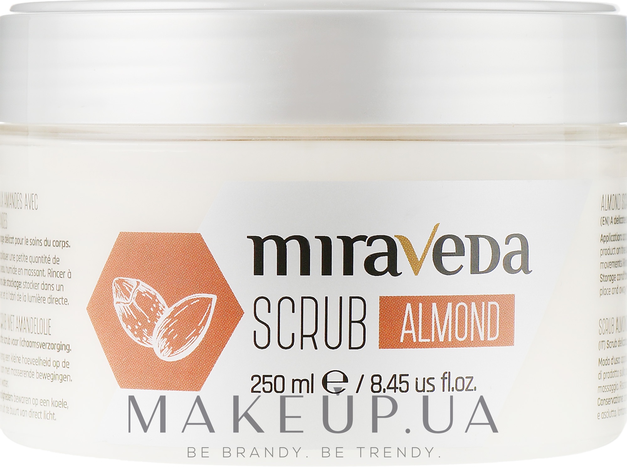 Скраб для тіла "Мигдаль" - ItalWax Miraveda Almond Body Scrub — фото 250ml