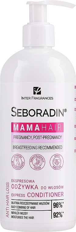 Кондиціонер для ослабленого й тонкого волосся - Seboradin Mama Hair Exptess Conditioner — фото N1