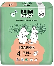 Подгузники, размер 4 (7-14 кг), 46 шт - Muumi Baby — фото N1