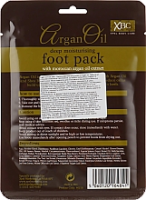 Маска-шкарпетки для шкіри ступень - Xpel Marketing Ltd Argan Oil Foot Pack — фото N2