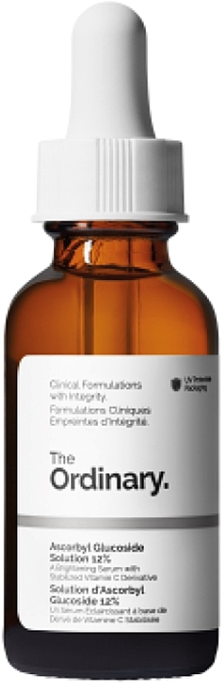 Сыворотка для лица с аскорбил глюкозидом - The Ordinary Ascorbyl Glucoside Solution 12%