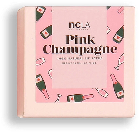Скраб для губ "Розовое шампанское" - NCLA Beauty Sugar, Sugar Pink Champagne Lip Scrub — фото N3