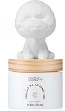 Парфумерія, косметика Аромадифузор - Round A‘Round Puppy Fluffy Bichon White Floral